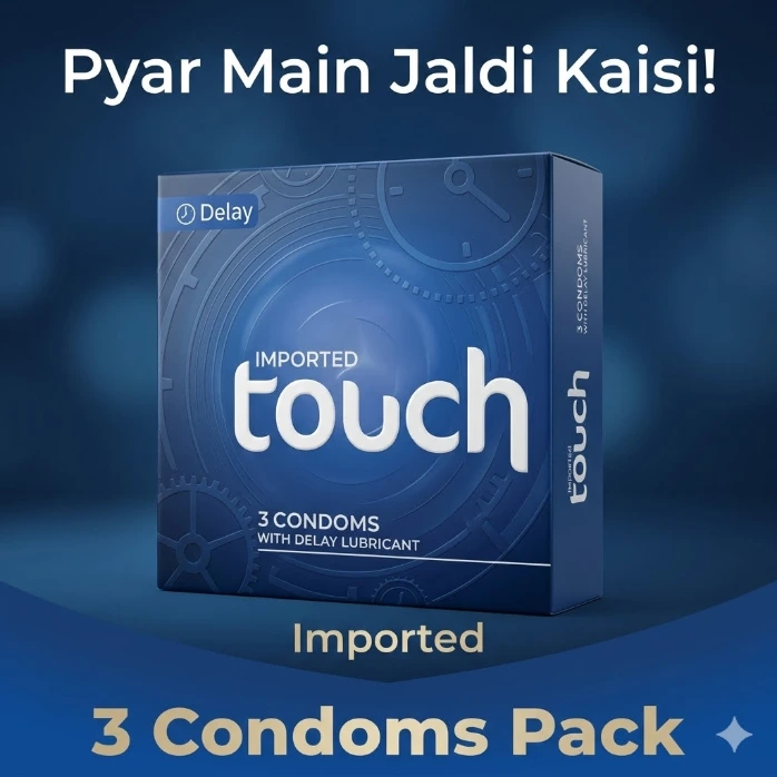 Touch Delay Condom – Timing Condoms 3’S (With Private Packing 🔞)