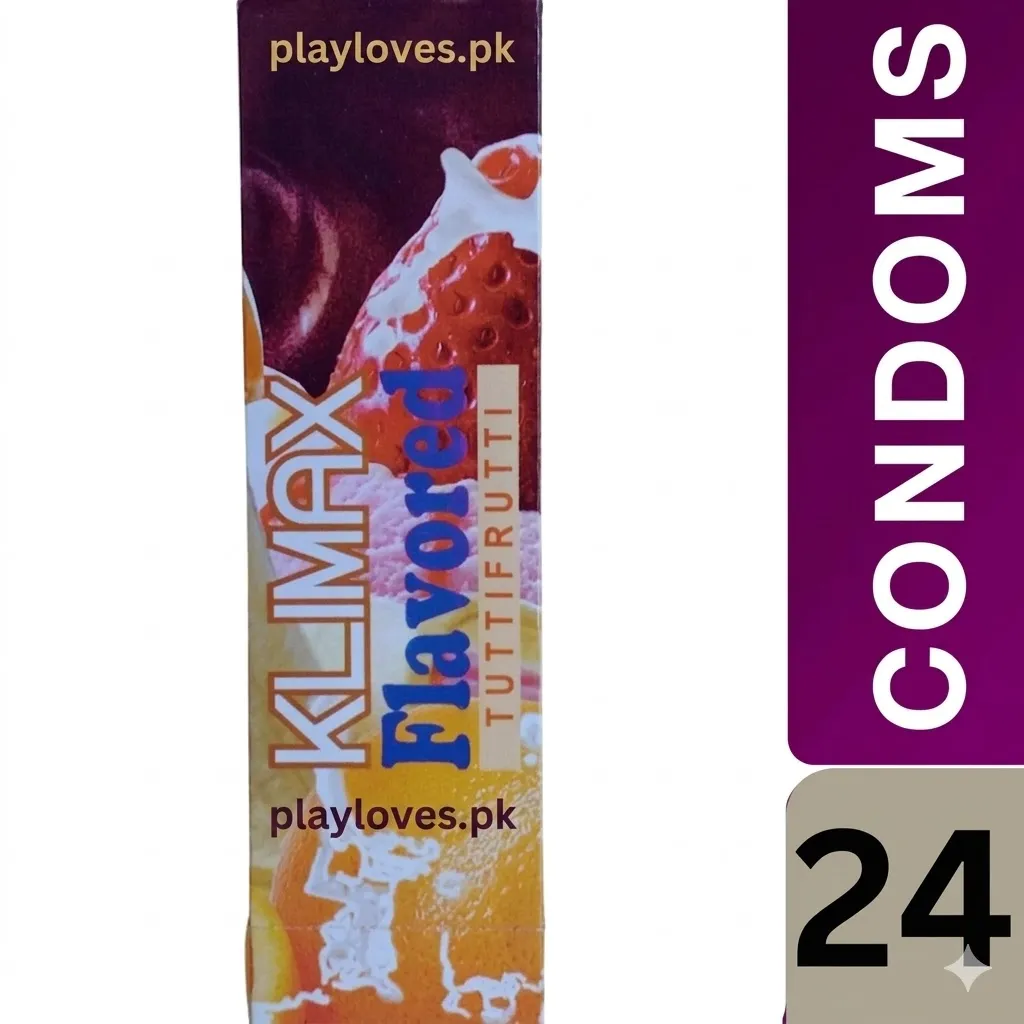Klimax Tutti Frutti Flavored Condoms (24 Pack) – Exotic Mix