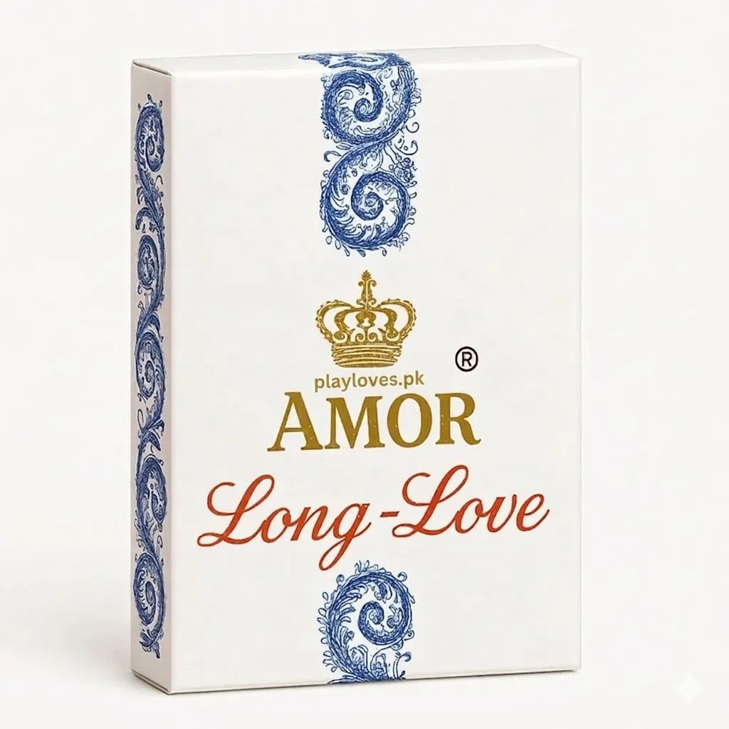 Amor Long Love Delay Condoms (3 Pack) – Extended Timing