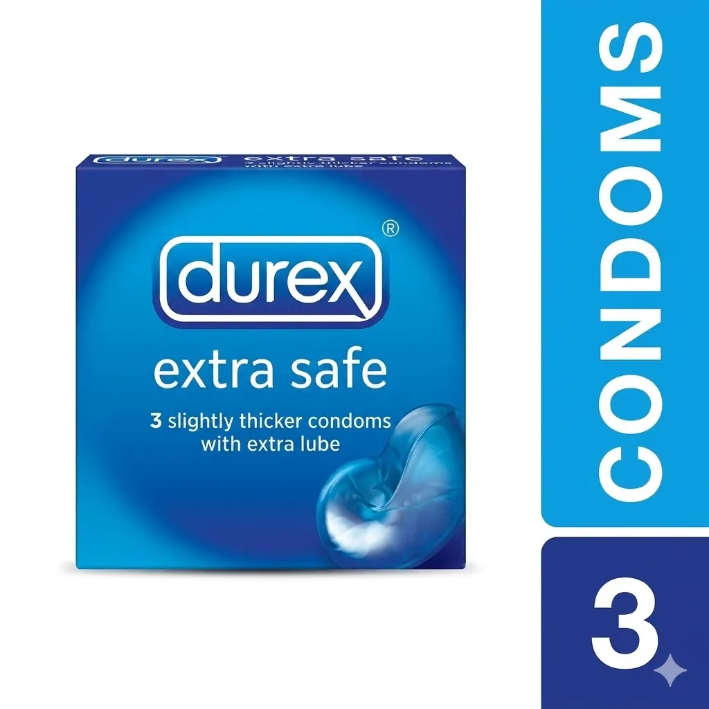 Durex Extra Safe Premium Imported Condom(With Private Packing 🔞)