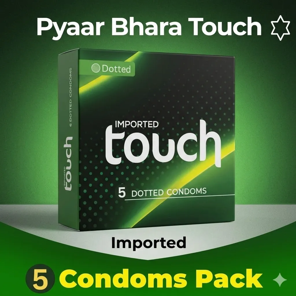 Touch Dotted Texture Imported Condom(With Private Packing 🔞).