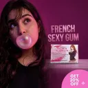 French Sexy Chewing Gum for Female