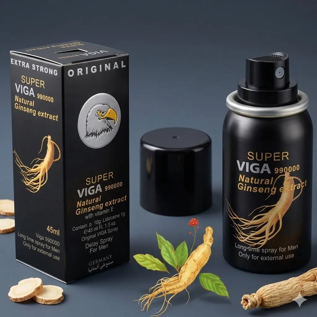 Super Viga 990000 Delay Spray With Natural Ginseng Extract
