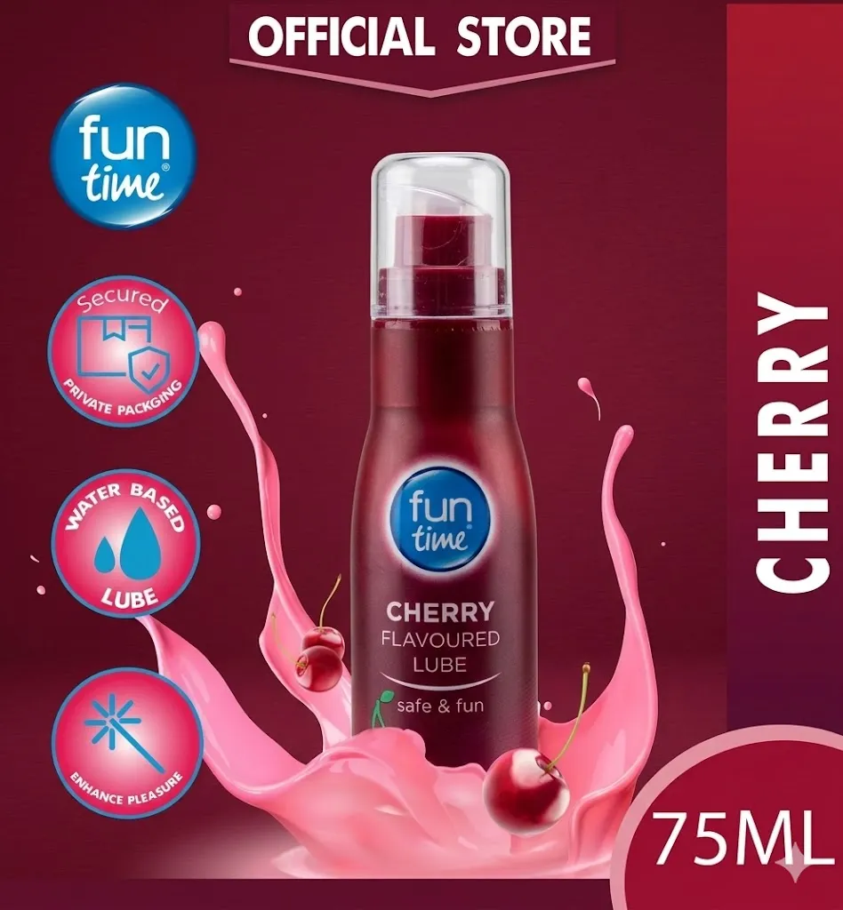 Fun Time Cherry Flavoured Lube 75ML