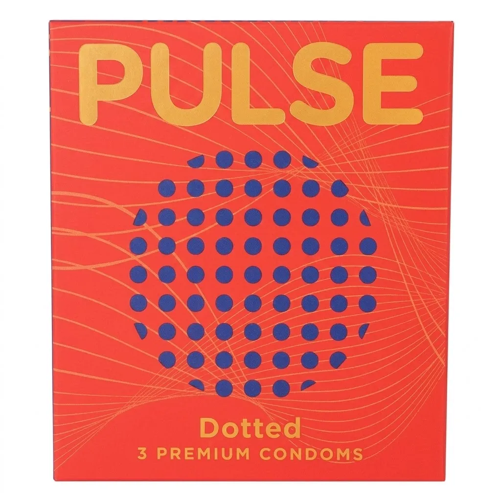 Pulse Dotted Condoms 1x3