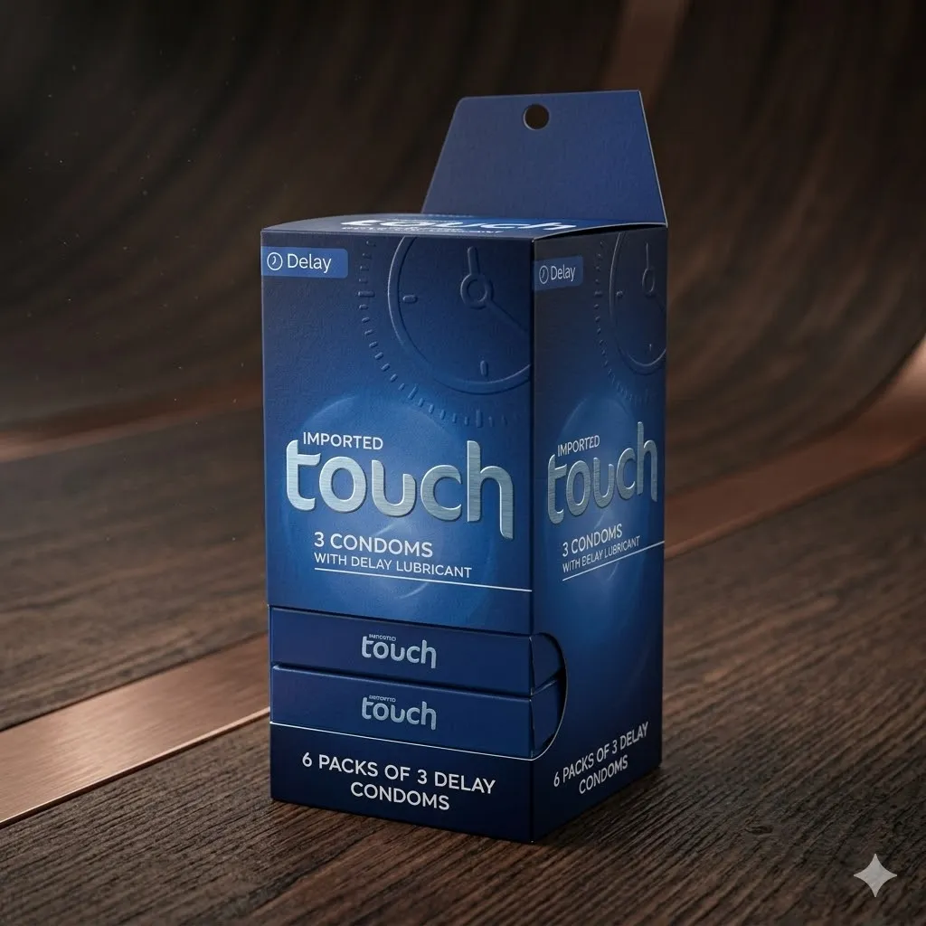 Touch Delay Condom – Timing Condoms 3’S (With Private Packing 🔞)